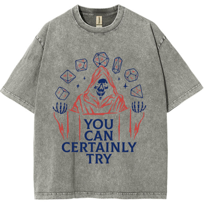 You Can Certainly Try Vintage Distressed T-shirt