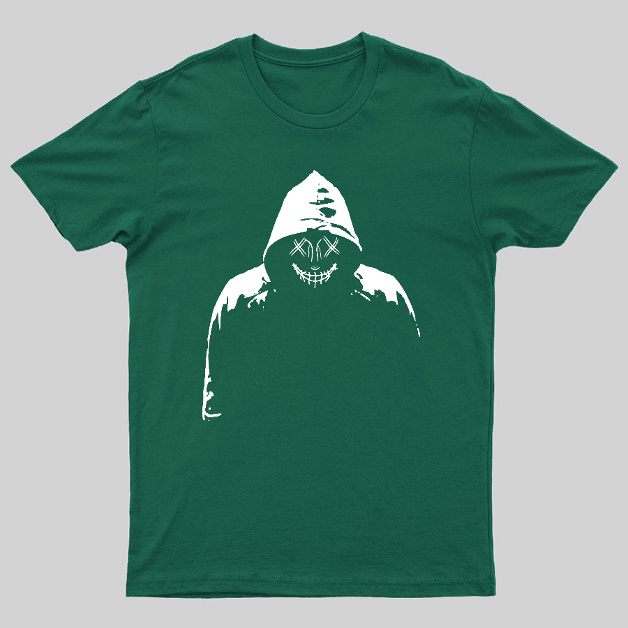 Hacker Silhouette Geeky T-Shirt