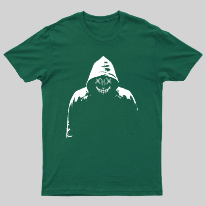 Hacker Silhouette Geeky T-Shirt