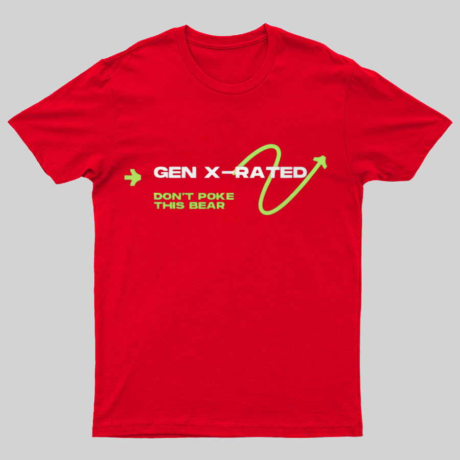 Gen X-Rated Geeky T-Shirt