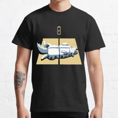 Solar Charging Nerdy T-Shirt