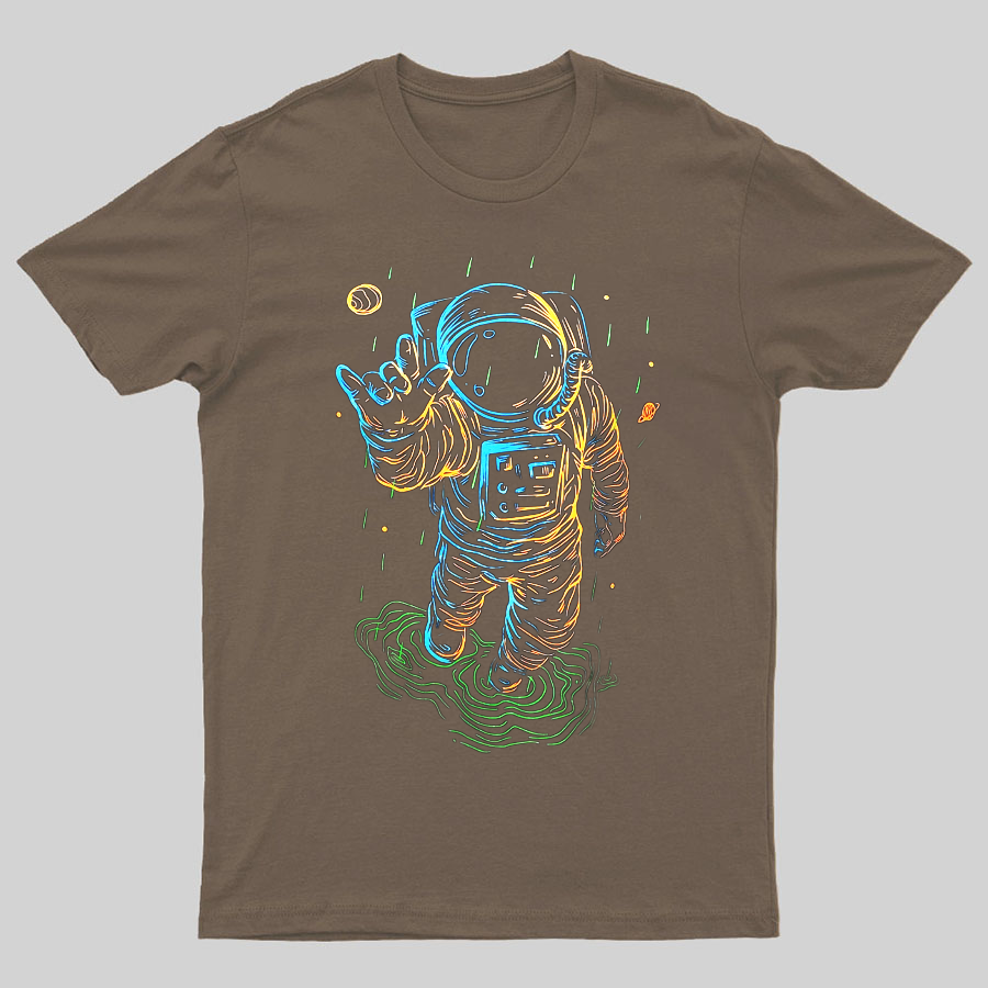 Travel In Space Funny Geeky T-Shirt