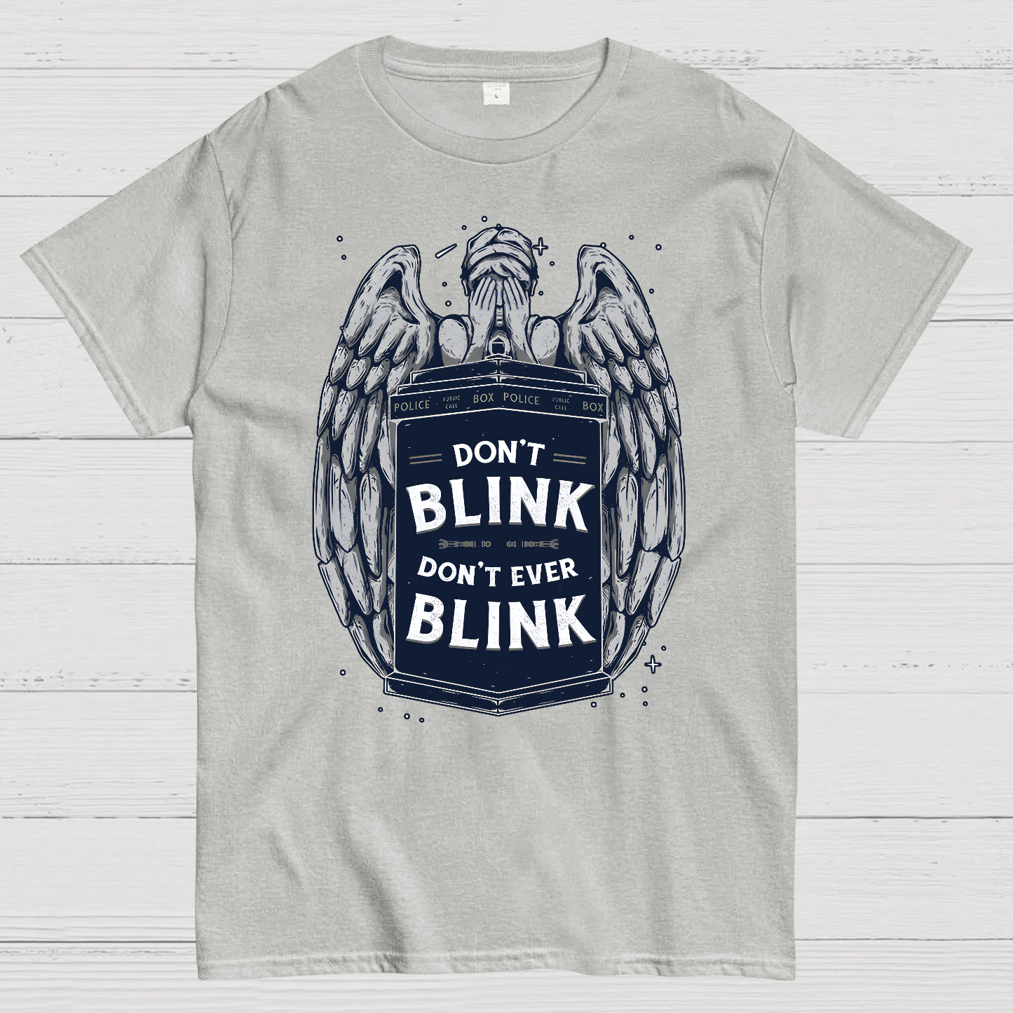 Doctor Who Don't Blink Geek T-Shirt