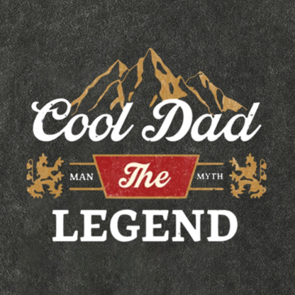 Cool Dad The Legend Cotton Hat