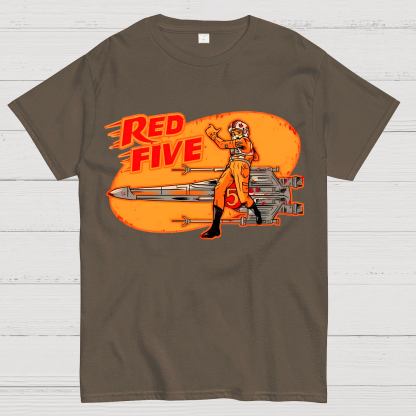 Red Five Stand by Geek T-Shirt