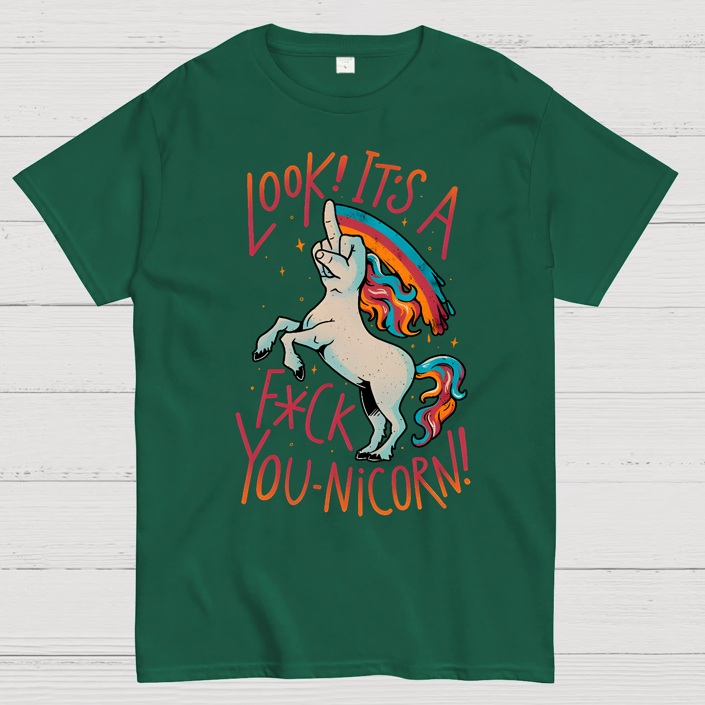 F-You Unicorn Geek T-Shirt