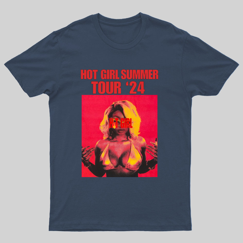 Hot Girl Summer Tour 2024 Megan Print T-Shirt