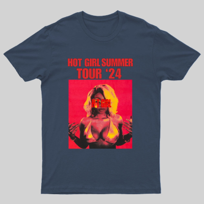 Hot Girl Summer Tour 2024 Megan Print T-Shirt