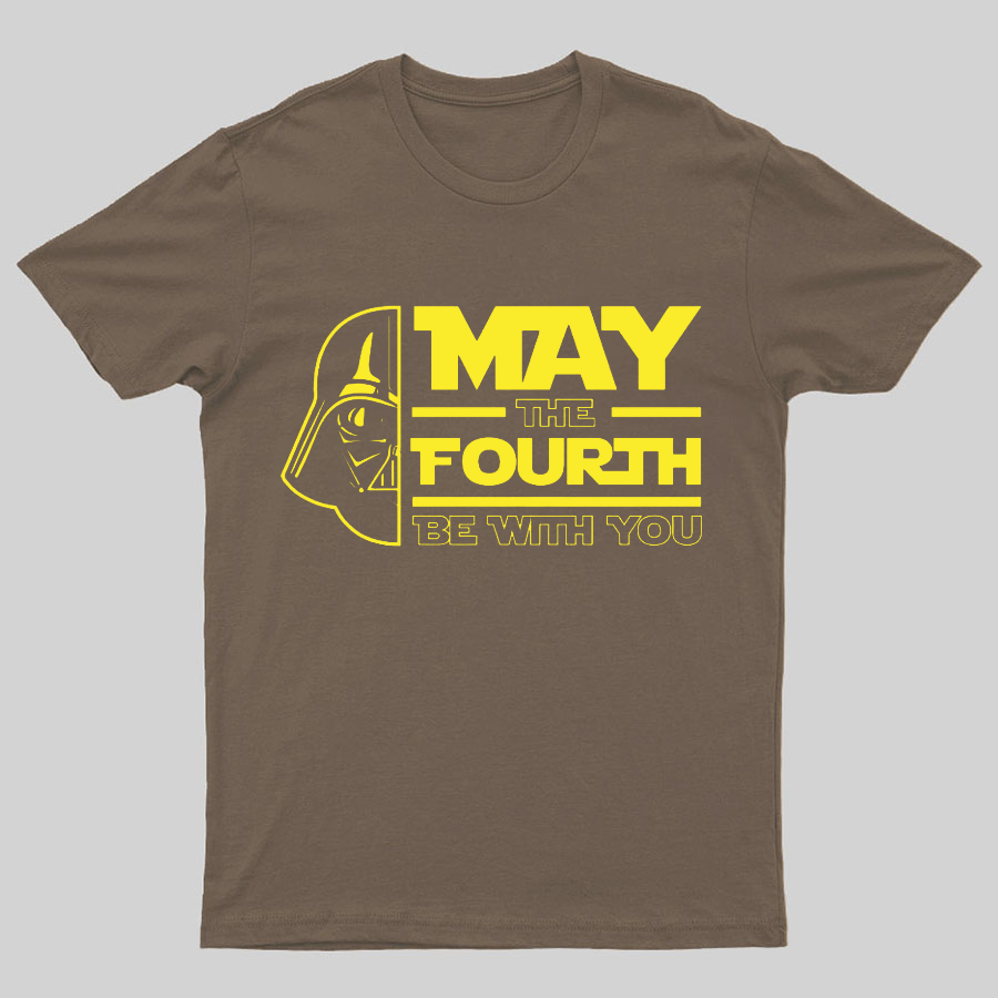 May The 4th Be With You Geeky T-Shirt