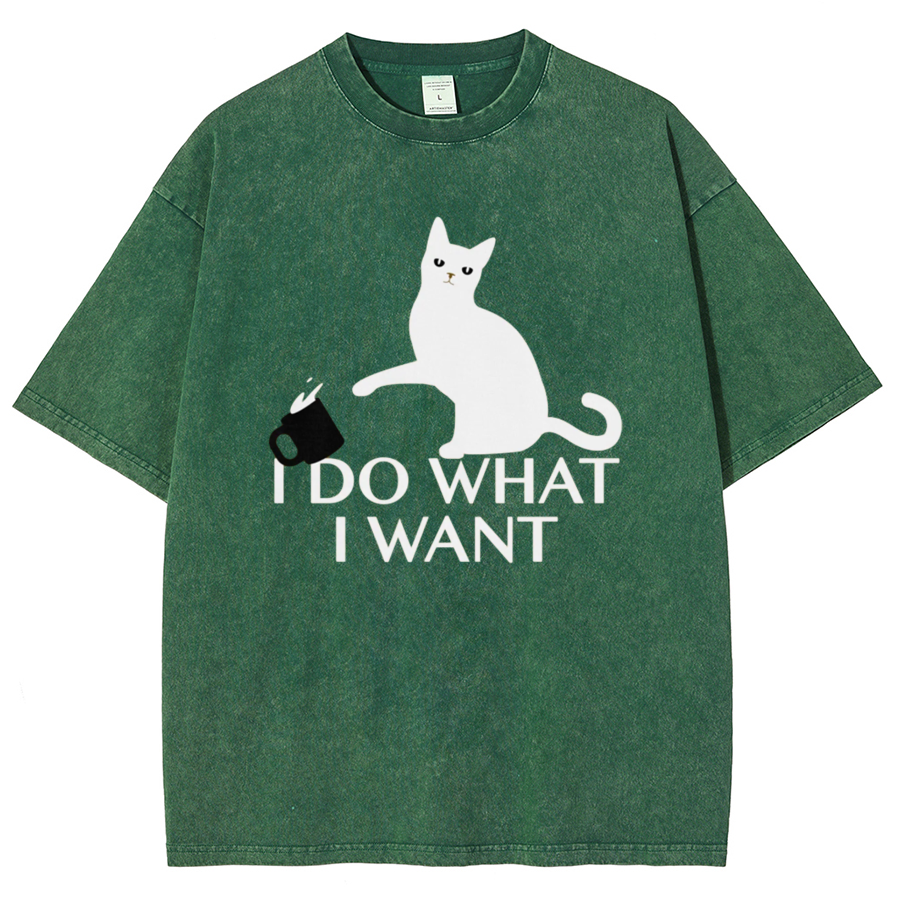 I Do What I Want Vintage Distressed T-shirt