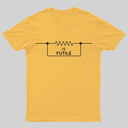 Funny Engineer Resistor Geek Science T-shirt