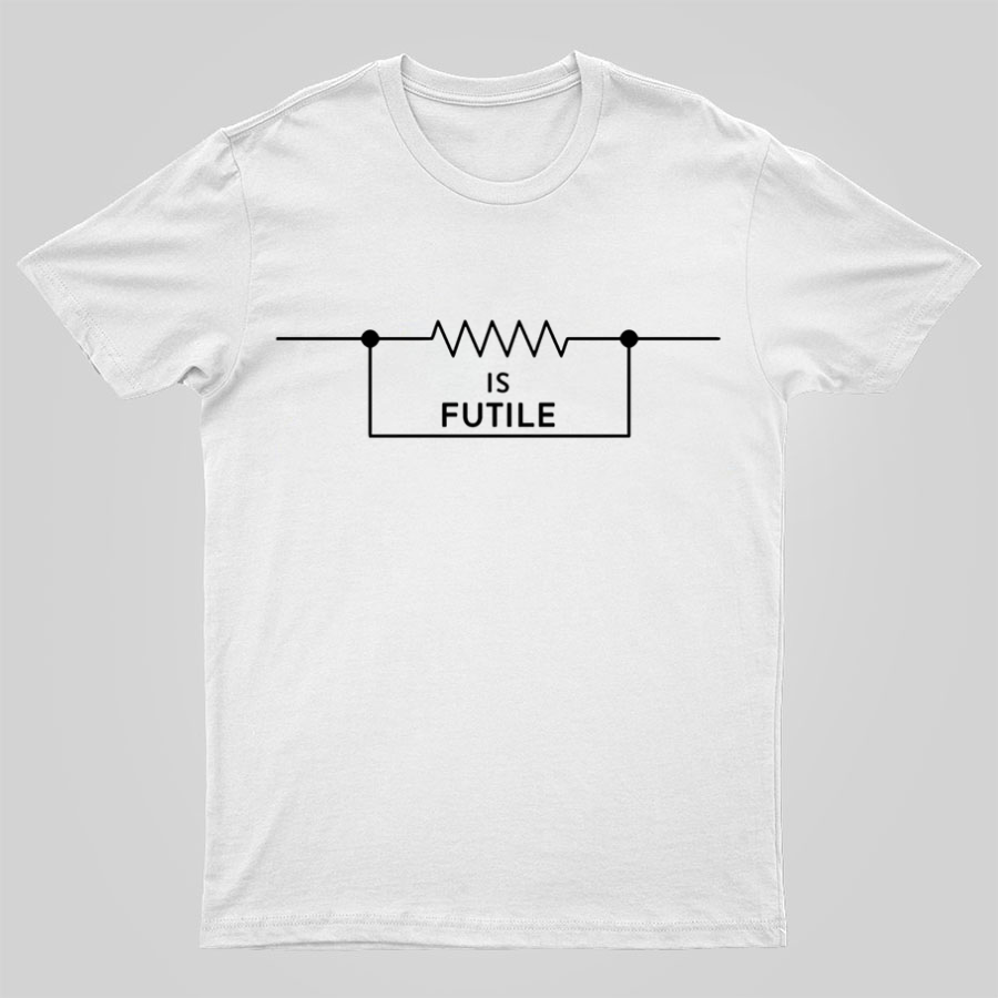 Funny Engineer Resistor Geek Science T-shirt