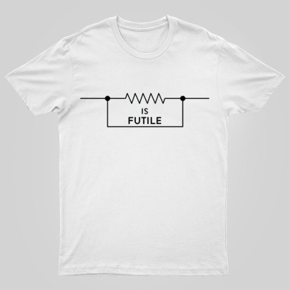 Funny Engineer Resistor Geek Science T-shirt