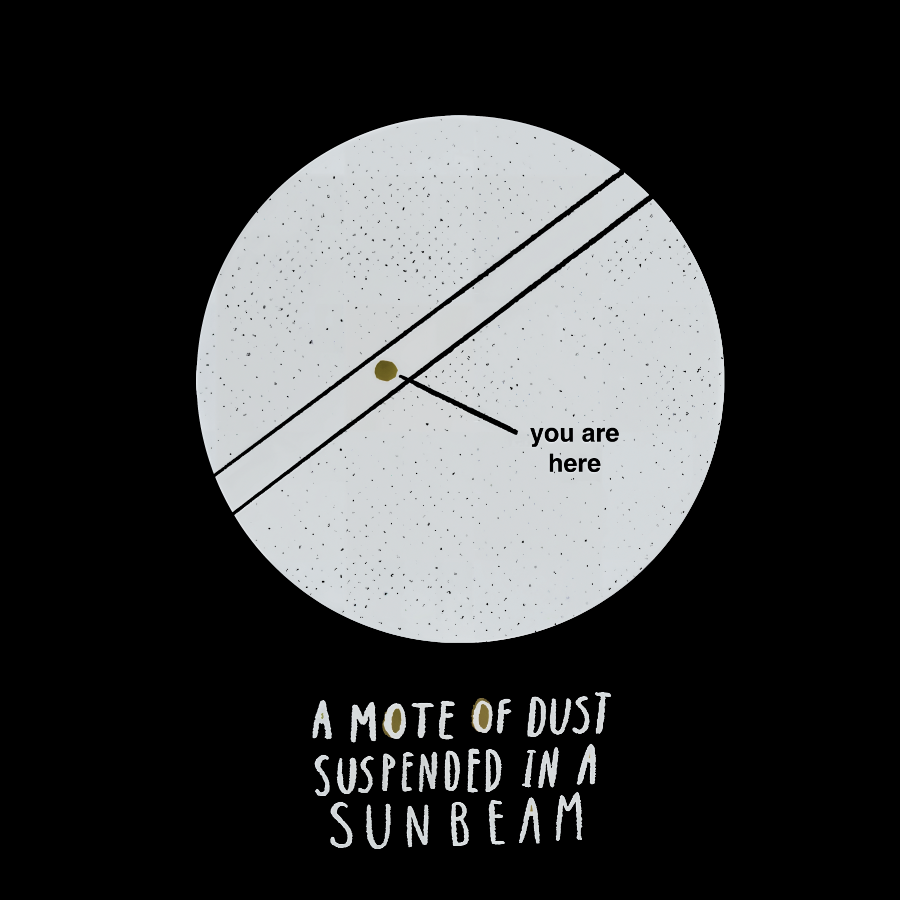 Pale Blue Dot Mote of Dust Space & Astronomy Geeky T-Shirt