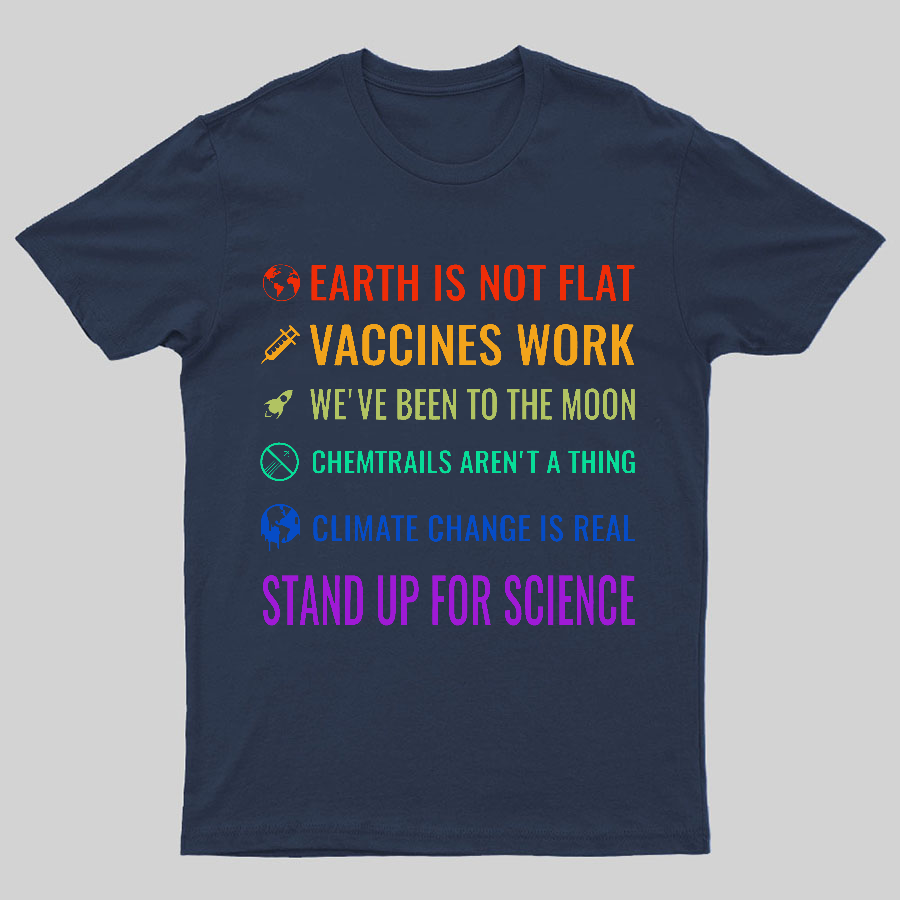 Stand Up For Science! Geeky T-Shirt
