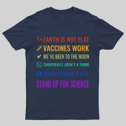 Stand Up For Science! Geeky T-Shirt