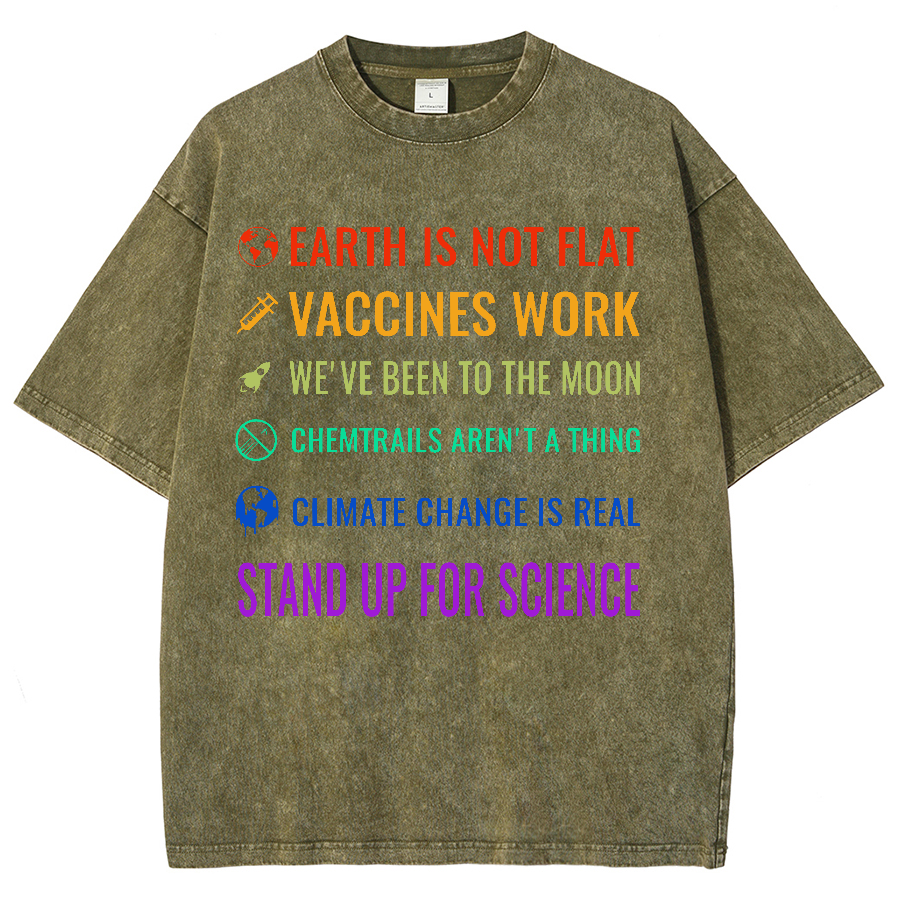 Stand Up For Science! Vintage Distressed T-shirt