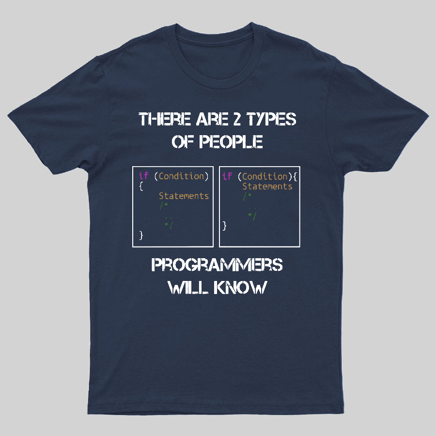Programmer Will Know Geeky T-Shirt