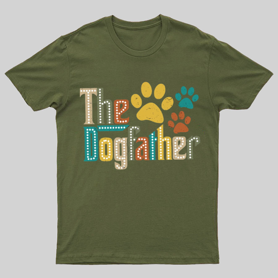 The Dog Dad Geeky T-Shirt