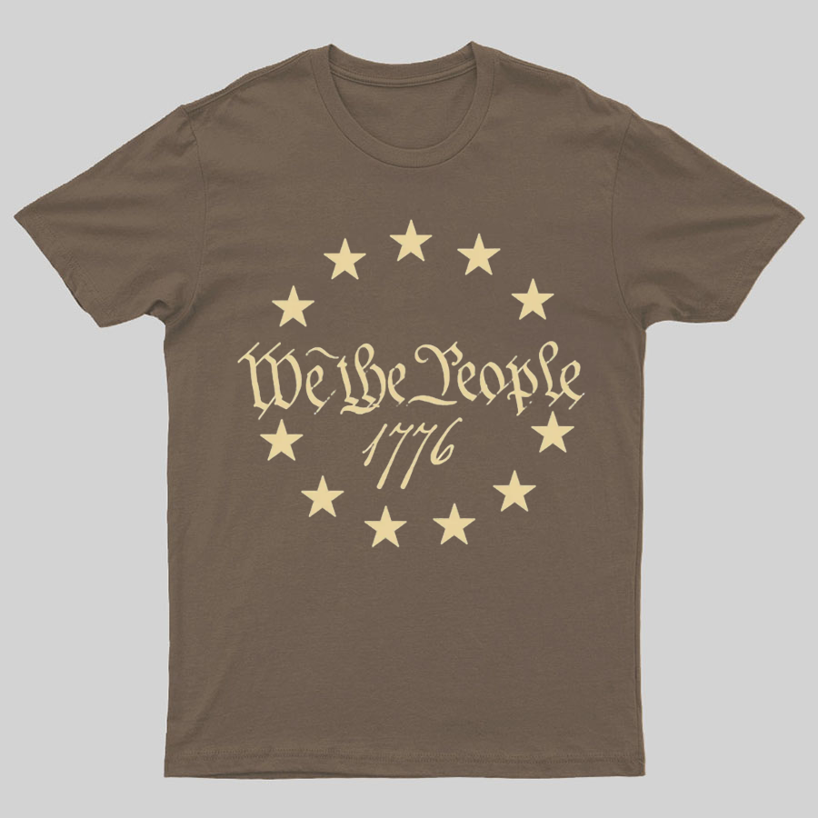 We The People 1776 Geeky T-Shirt
