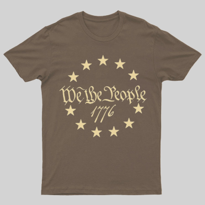 We The People 1776 Geeky T-Shirt