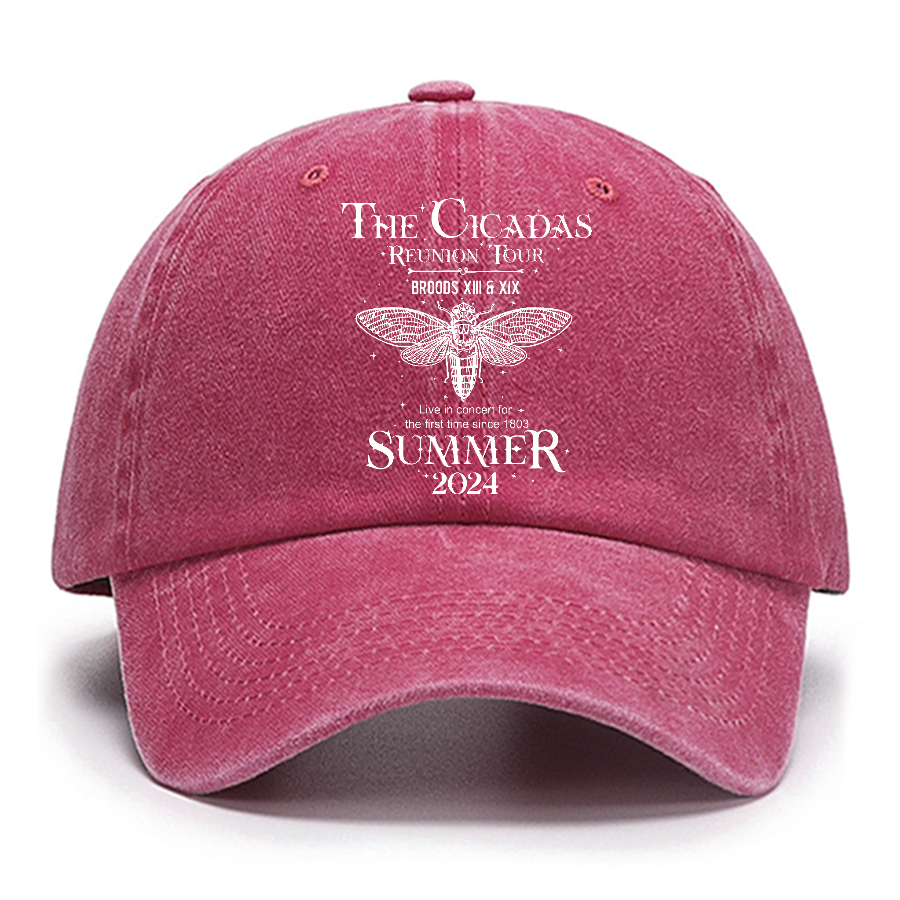 The Cicada Reunion U.S Tour 2024 Cicada Cotton Hat