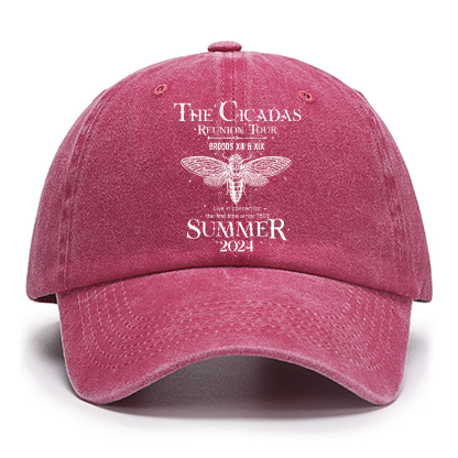 The Cicada Reunion U.S Tour 2024 Cicada Cotton Hat
