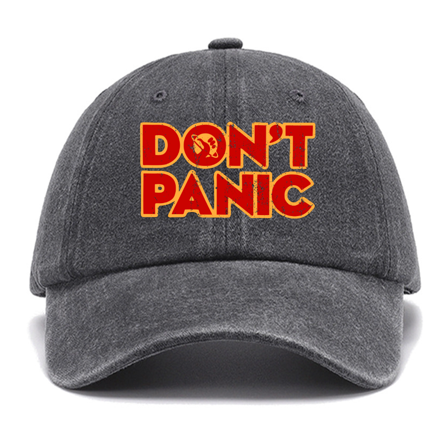Dont Panic Cotton Hat