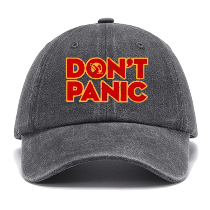 Dont Panic Cotton Hat
