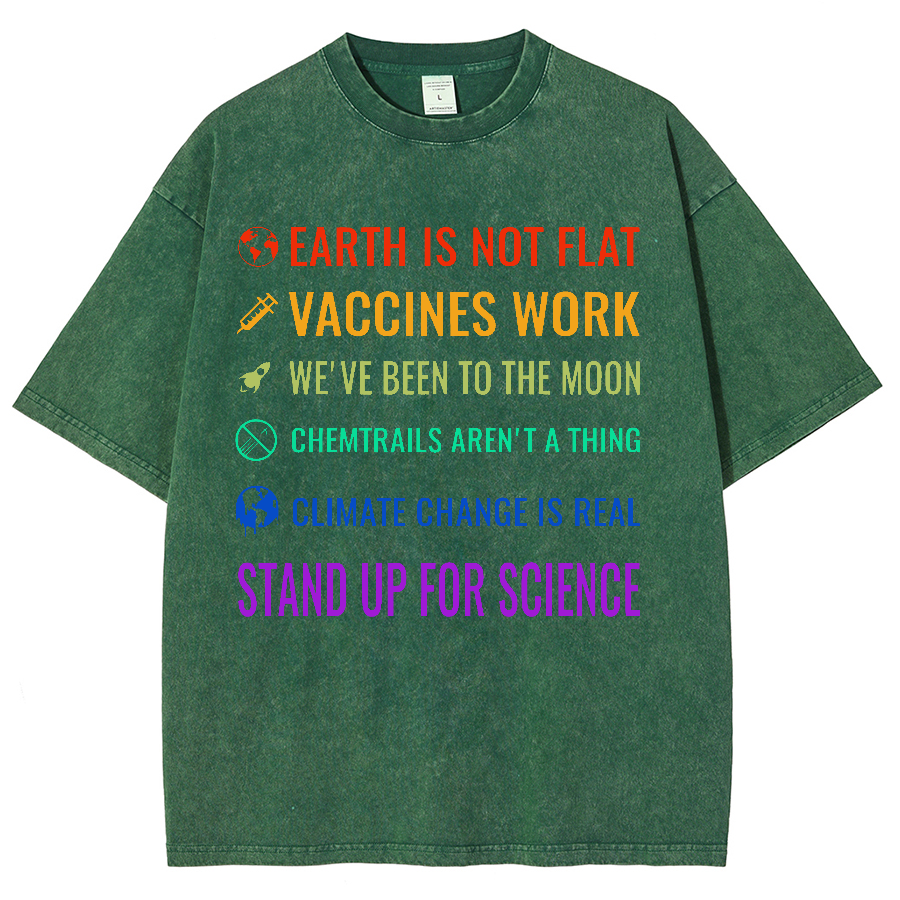 Stand Up For Science! Vintage Distressed T-shirt