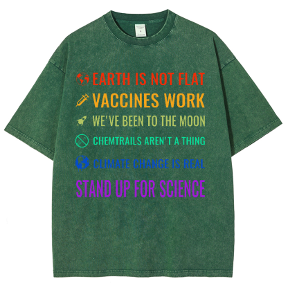 Stand Up For Science! Vintage Distressed T-shirt