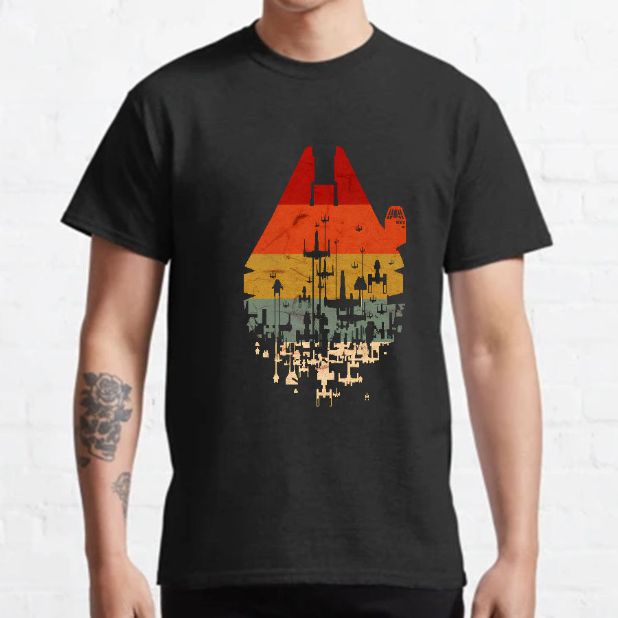 Retro Battleship Geeky T-Shirt