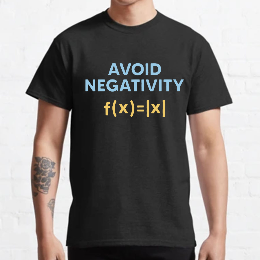 Avoid Negativity Geeky T-Shirt