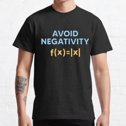 Avoid Negativity Geeky T-Shirt