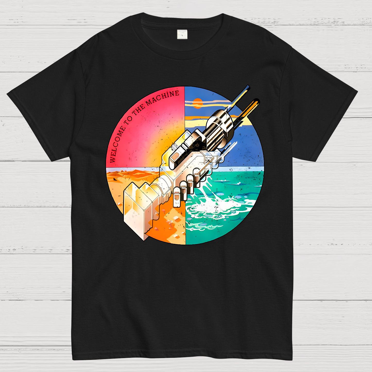 Welcome To The Machine Pink Floyd Geek T-Shirt