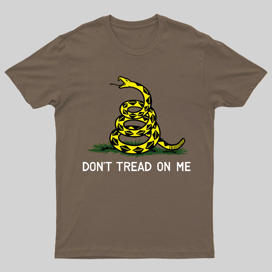 Don't Tread On Me Geeky T-Shirt