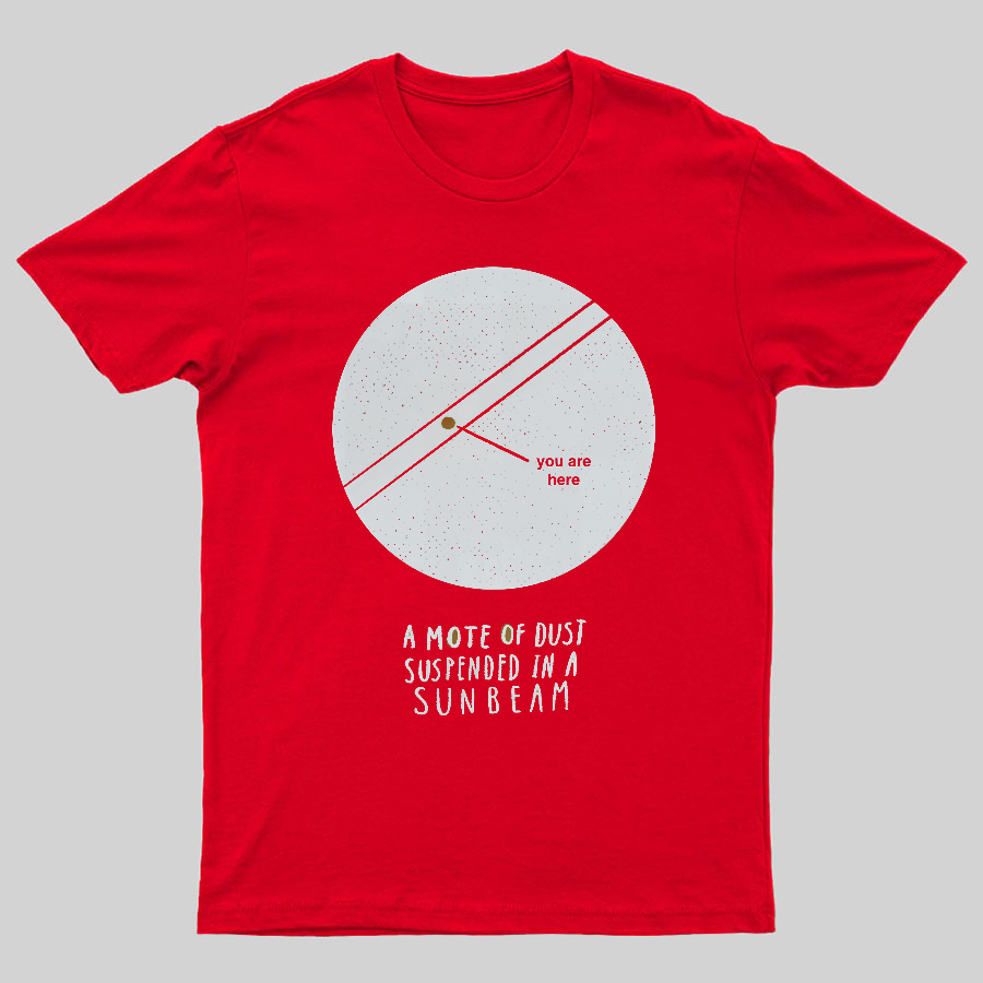 Pale Blue Dot Mote of Dust Space & Astronomy Geeky T-Shirt
