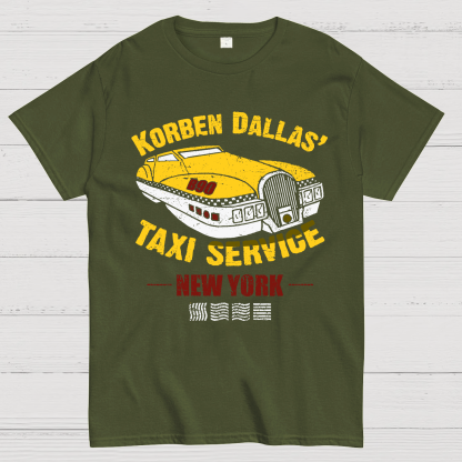 Korben Dallas' Taxi Service The fifth Nerdy T-Shirt