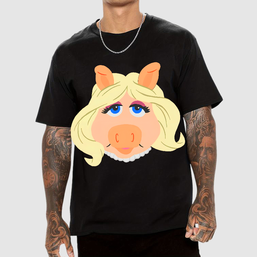 Retro Pop Culture Muppet Face Nerdy T-Shirt