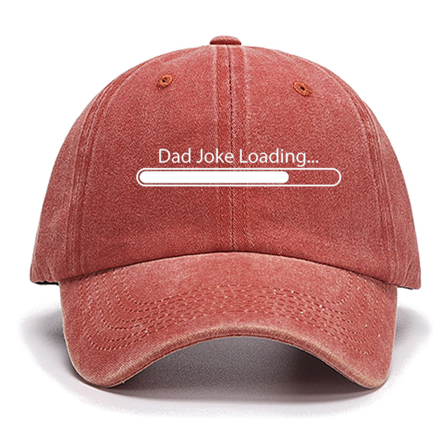 Dad Joke Loading Funny Dad Cotton Hat