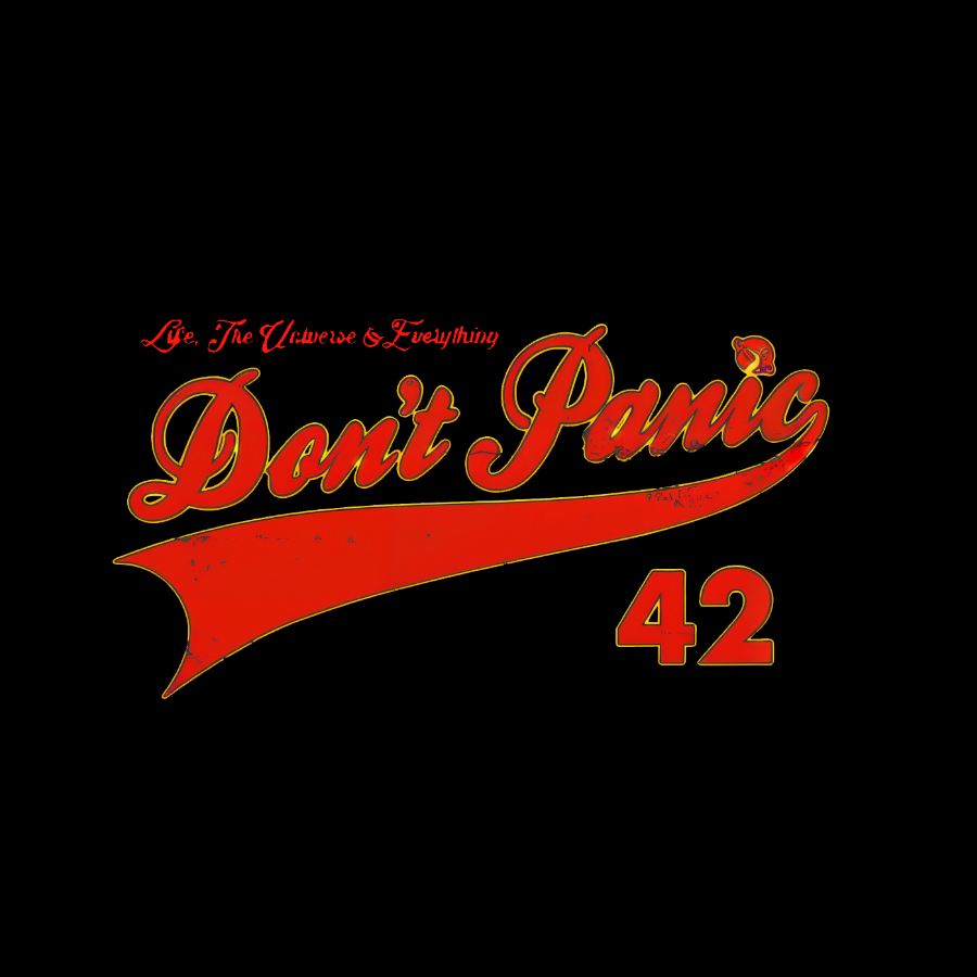 Dont Panic Geeky T-Shirt
