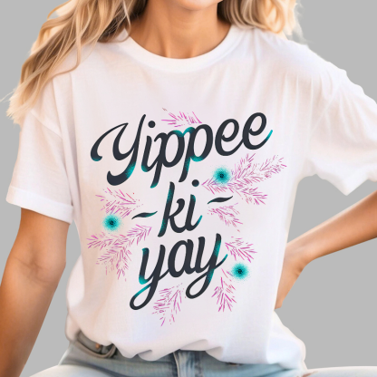 Yippee-Ki-Yay Geek T-Shirt