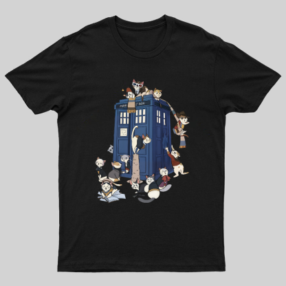 Doctor Cat Geeky T-Shirt