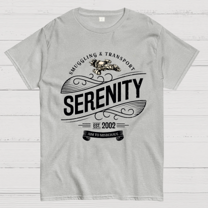 Serenity Smuggling and Transport Nerdy T-Shirt