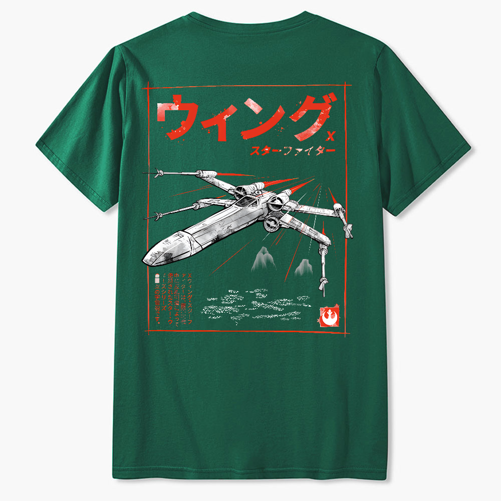 X-Wing Sumi-E Geek T-Shirt