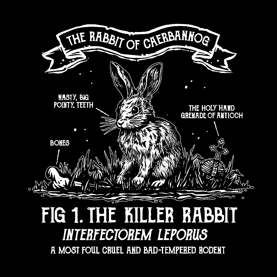 The Rabbit of Caerbannog Geek T-Shirt