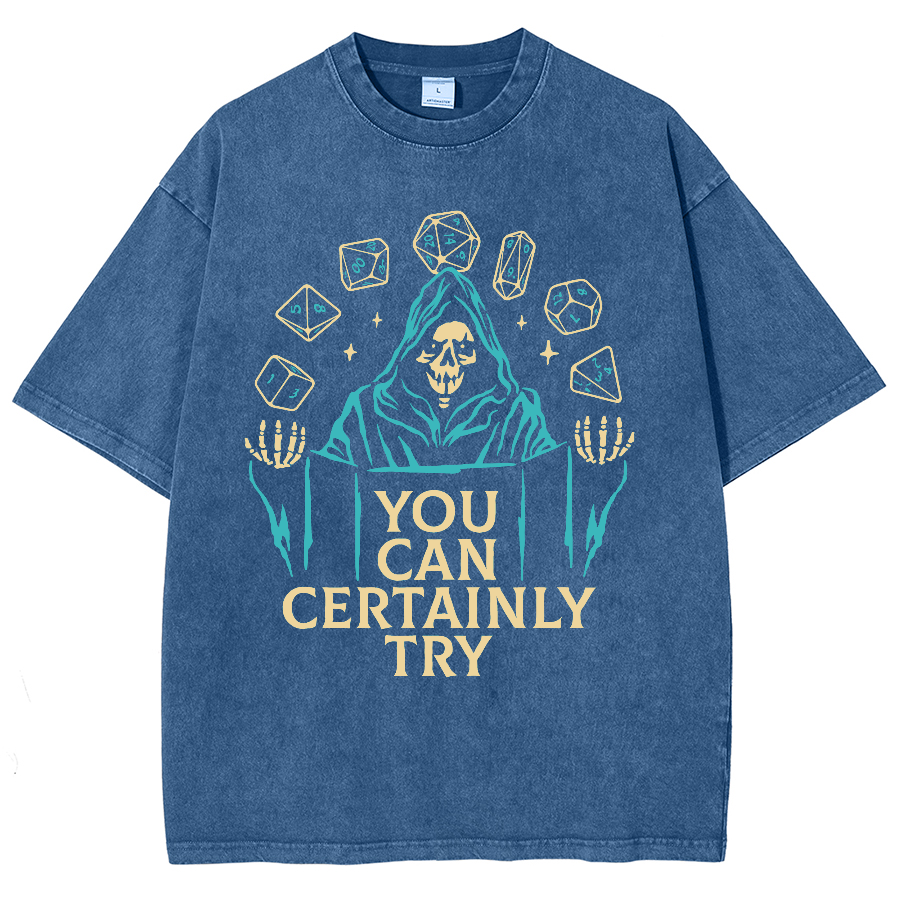 You Can Certainly Try Vintage Distressed T-shirt