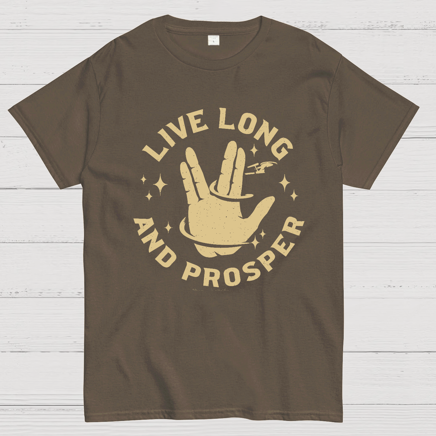 Live Long And Prosper Cosmic Geek T-Shirt