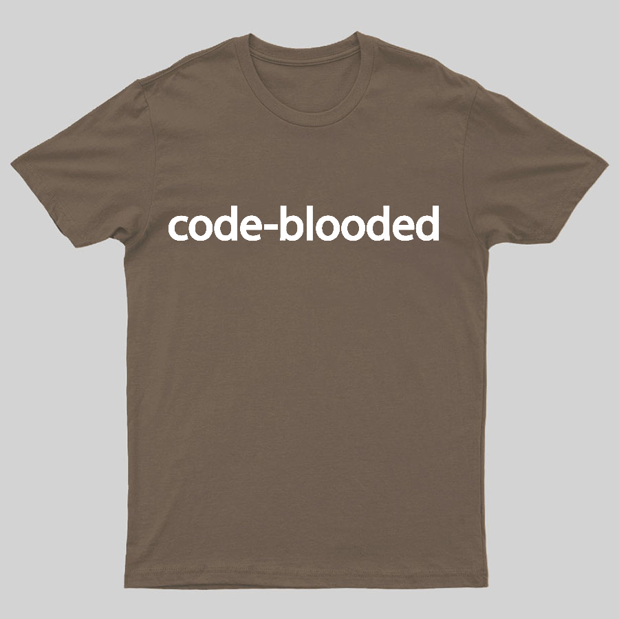 Code-Blooded Geeky T-Shirt