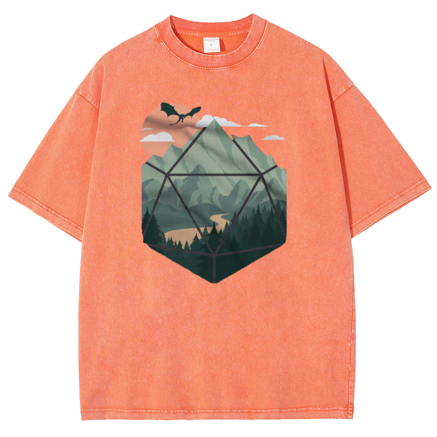 Dungeons and Dragons present Vintage Distressed T-shirt
